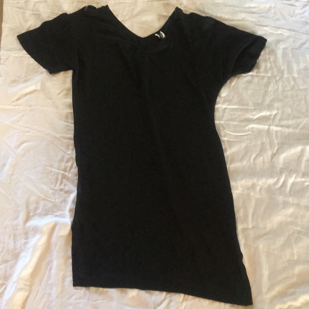 Black beach cover up